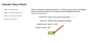 Installing and Configuring VMware Horizon Application Manager Step 3