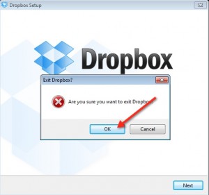 How to ThinApp DropBox Step 4