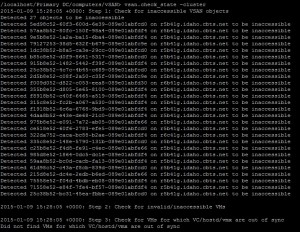 vSAN RVC vsan.check_state